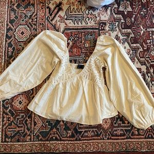 ASOS design Crochet Detail Top